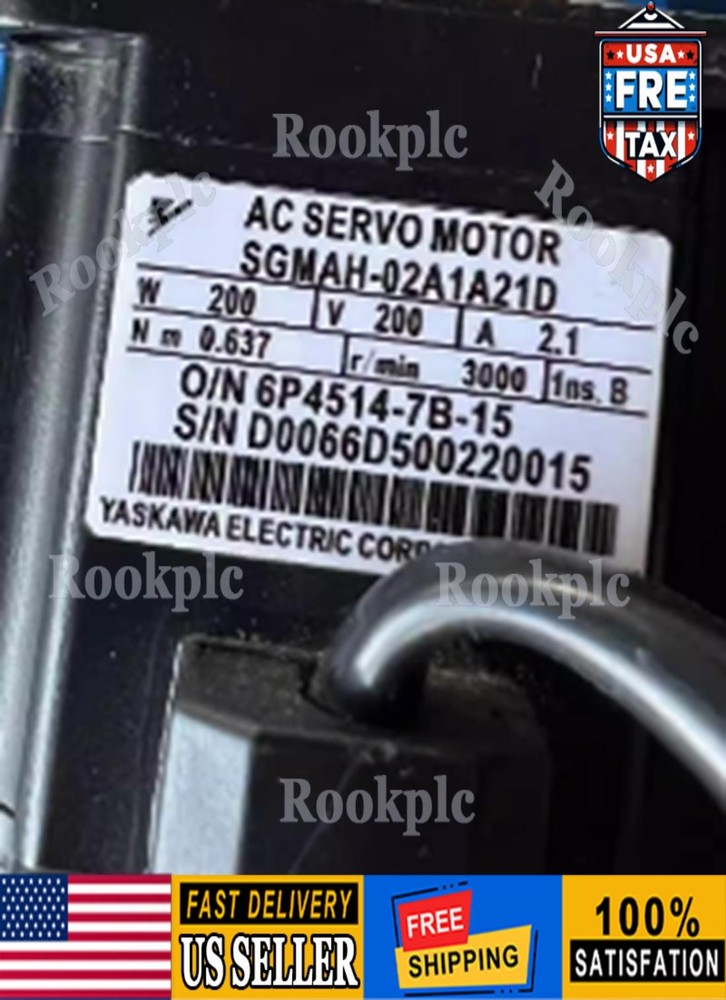 New In Box YASKAWA SGMAH-02A1A21D Servo Motor SGMAH02A1A21D