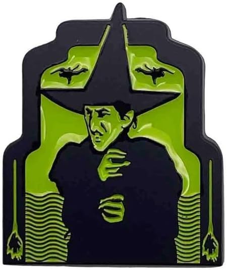 Embossed Enamel Lapel Pin Badge - The Wizard of Oz - Wicked Witch NEW