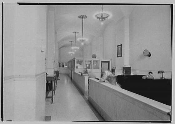 Photo:Corn Exchange Bank, 42nd St. and 8th Ave., New York City. Interior I