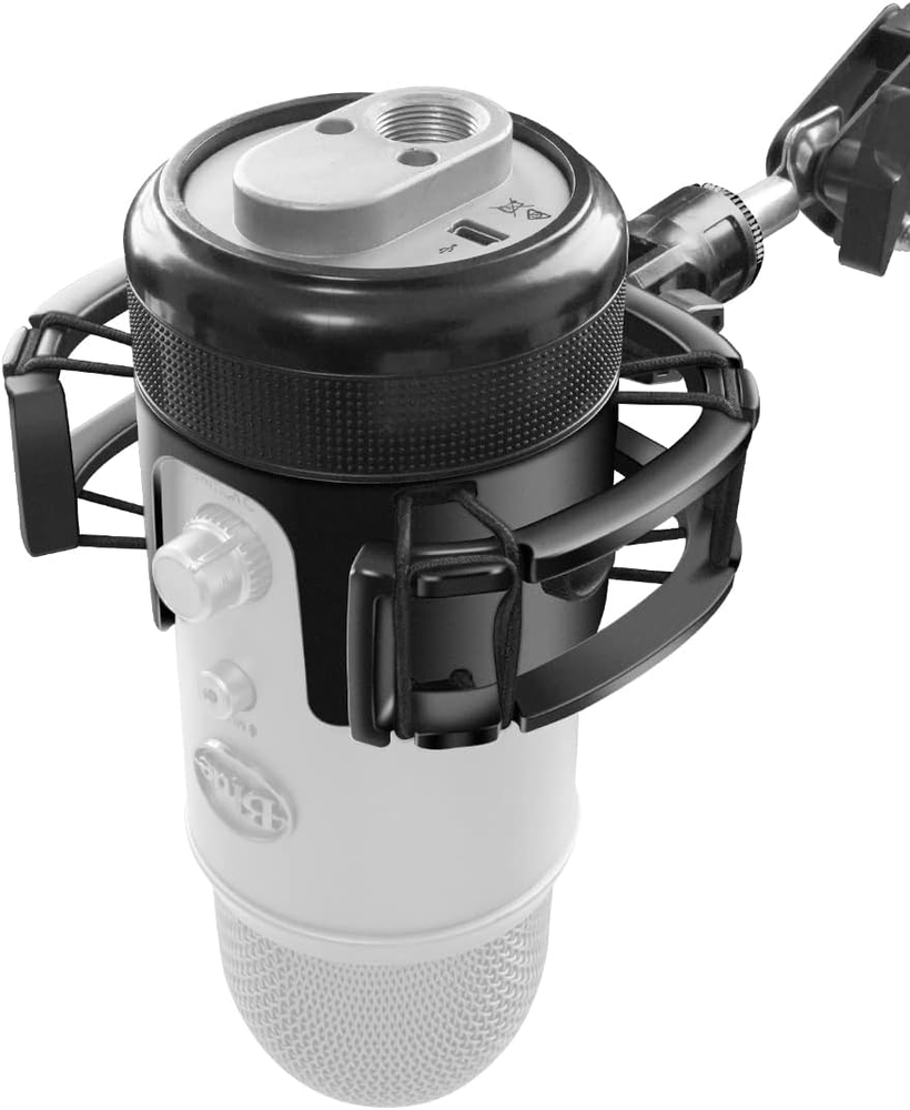 Newest Ultra-Durable Microphone Shock Mount Pop Filter Custom Built Blue Yeti