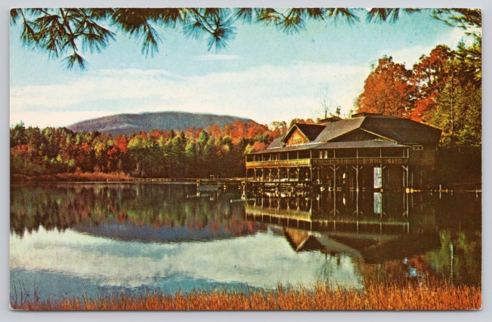 Postcard Kanuga Lake Hendersonville, North Carolina