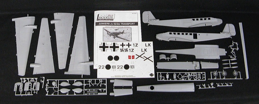 1/48 Revell Pro Modeler JUNKERS Ju-52/3m German Transport BAGGED KIT!!