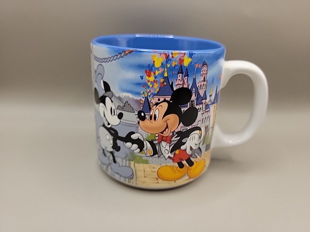 1988 Mickey Mouse 60th Anniversary Vintage Coffee Mug WDW Theme Park Souvenir
