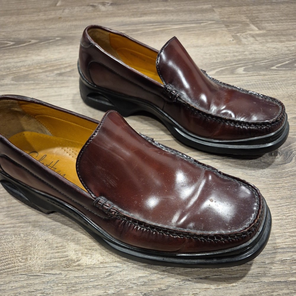 Cole Haan Loafers Mens 11.5 M Casual Brown Leather Shoes Dress Comfort
