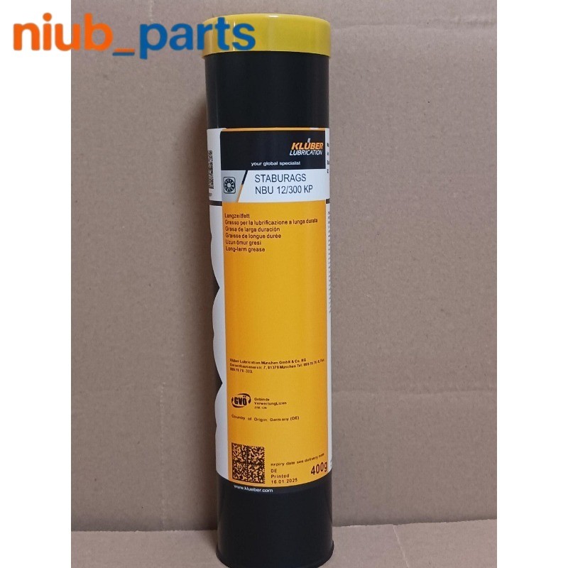 KLUBER Staburags NBU 12/300 KP Grease 400g ( 14.1 oz) NBU12/300KP New free ship