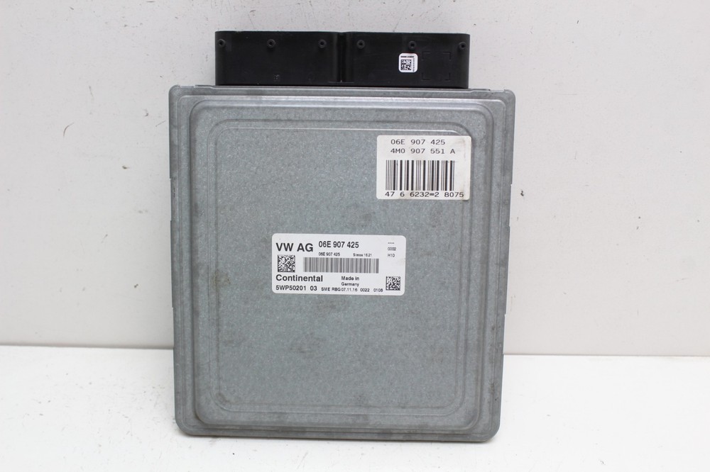 17-19 AUDI Q7 06E 907 425 Engine Control Computer Module ECM ECU OEM Unit