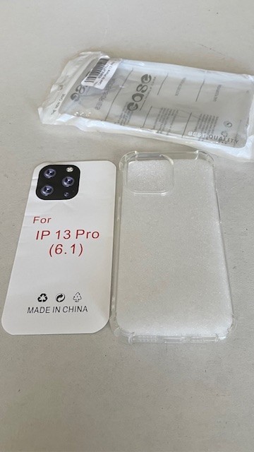 MOBILE CASE For iPhone 13Pro (6.1) Clear Slim Case Best Quality – New
