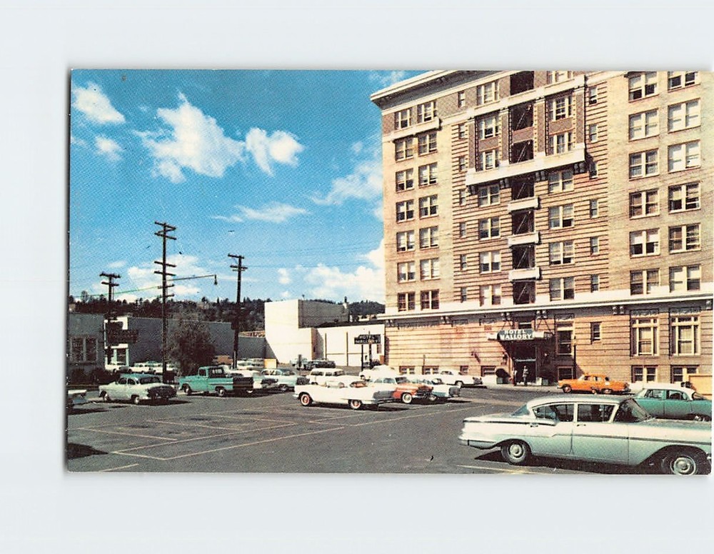 Postcard Mallory Motor Hotel Portland Oregon USA