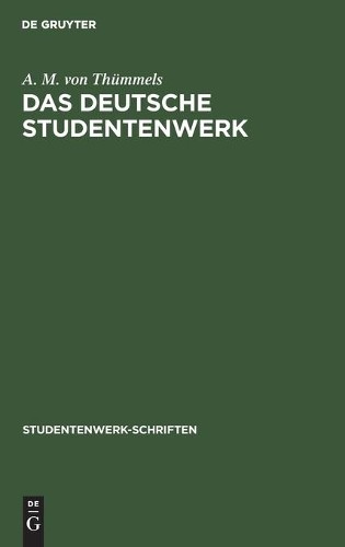 Das Deutsche Studentenwerk (Hardback) Studentenwerk-Schriften