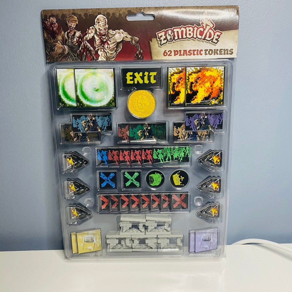 Zombicide Black Plague/Green Horde Plastic Token Pack