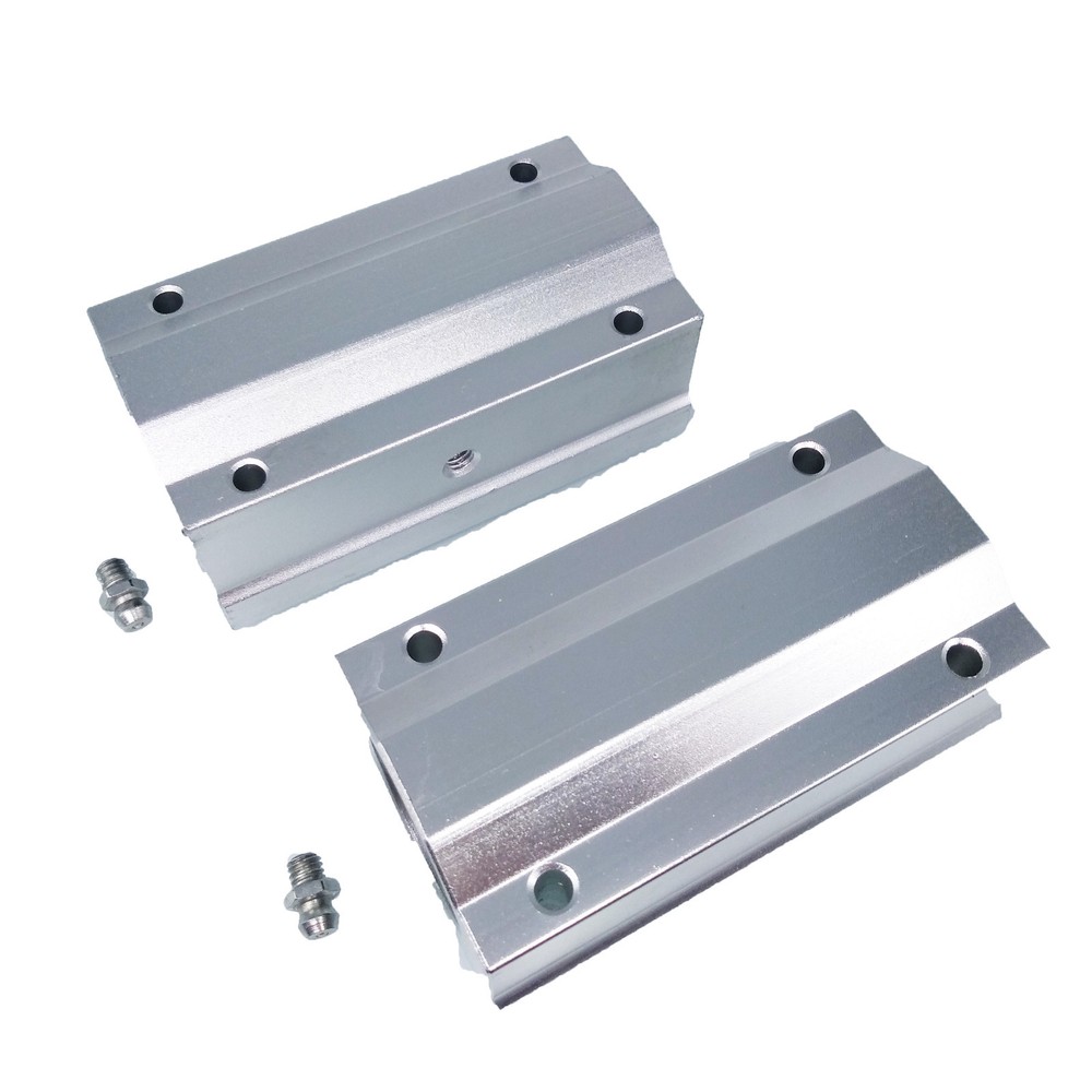 US Stock 2pcs SC20LUU SCS20LUU 20mm CNC Linear Ball Motion Bearing Slide