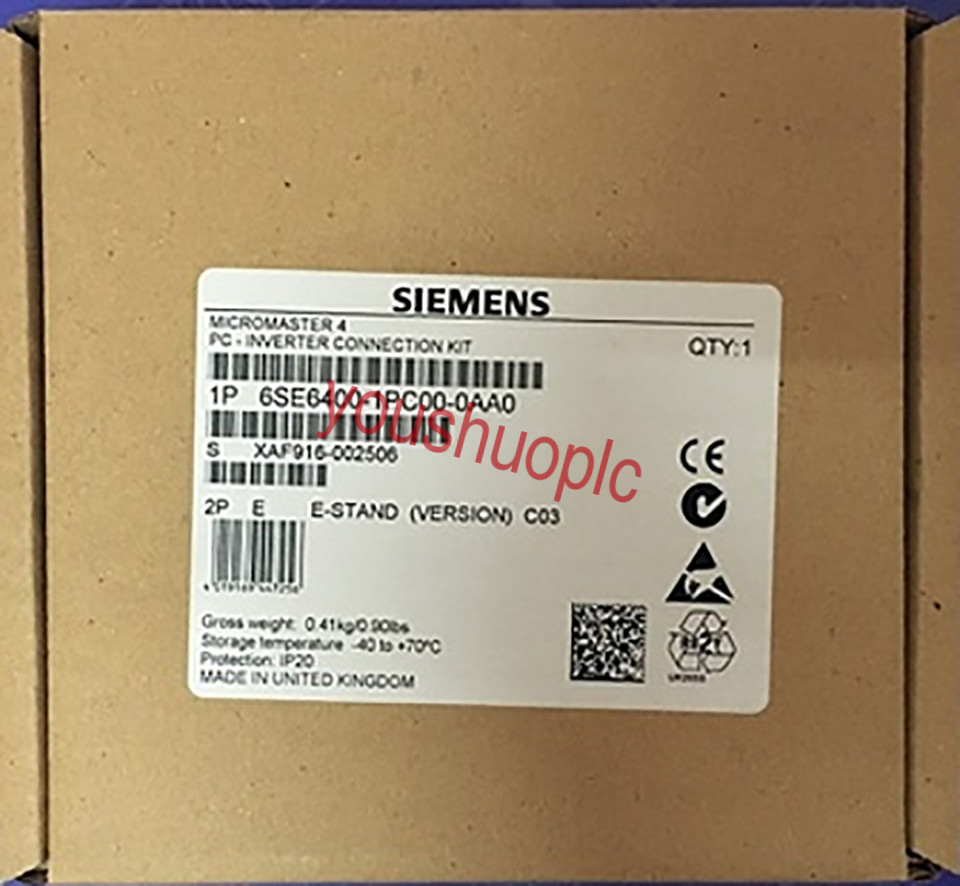 ONE New Siemens PC Inverter Connection Kit 6SE6400-1PC00-0AA0