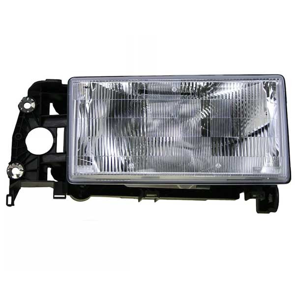 90-92 Volvo 740 & 91-95 940 Right Headlight Lamp with Bulb