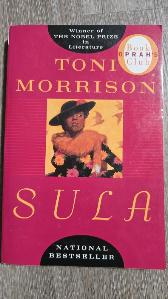 Toni Morrison Sula Trade Paperback Fiction Novel Plume 2002 Oprah's Book Club