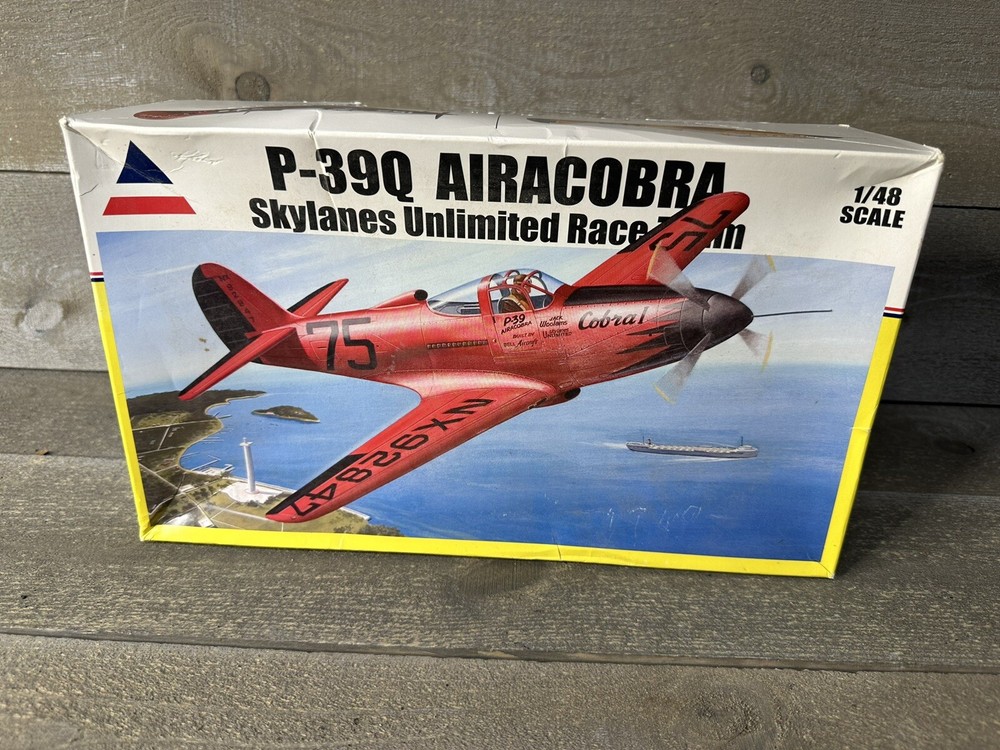 1/48 Scale P-39Q Airacobra Skylanes Unlimited Race Team Mini Model  -image