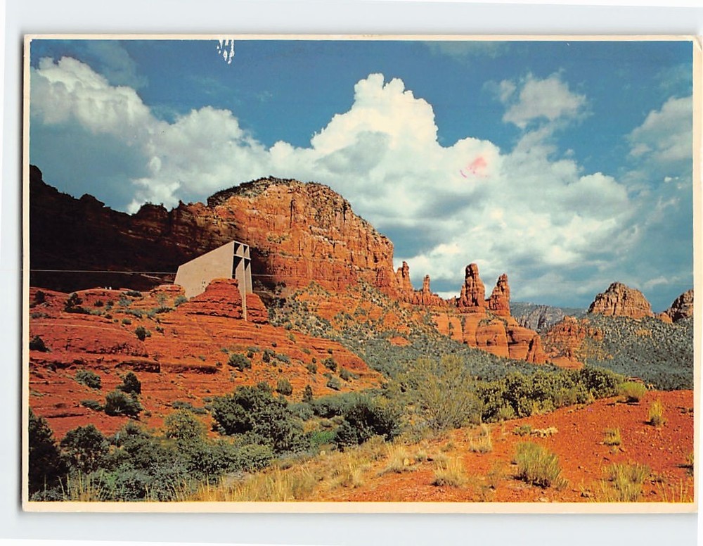 Postcard Chapel of the Holy Cross Sedona Arizona USA