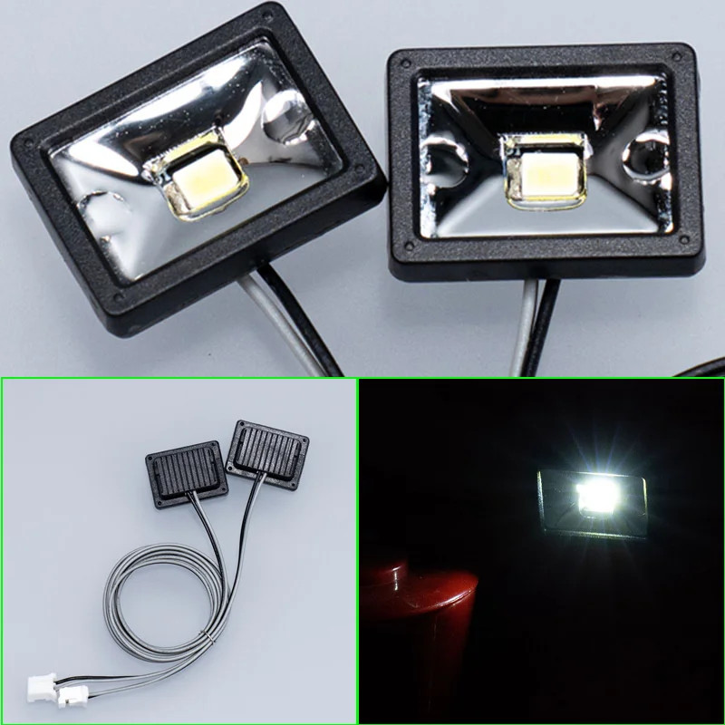 LED Spotlight Engineering Lights for 1/14 Tamiya RC Truck SCANIA 770S R620 Car