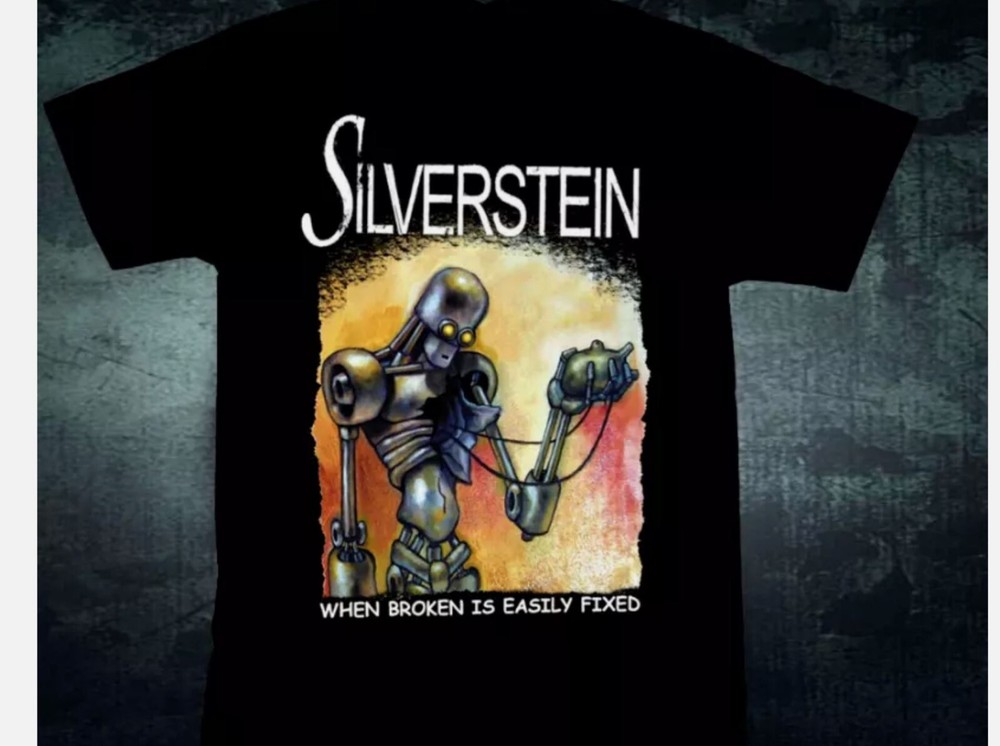 Silverstein When Broken Is Easily Fixed Post Hardcore Band T-Shirt Gift For Fan
