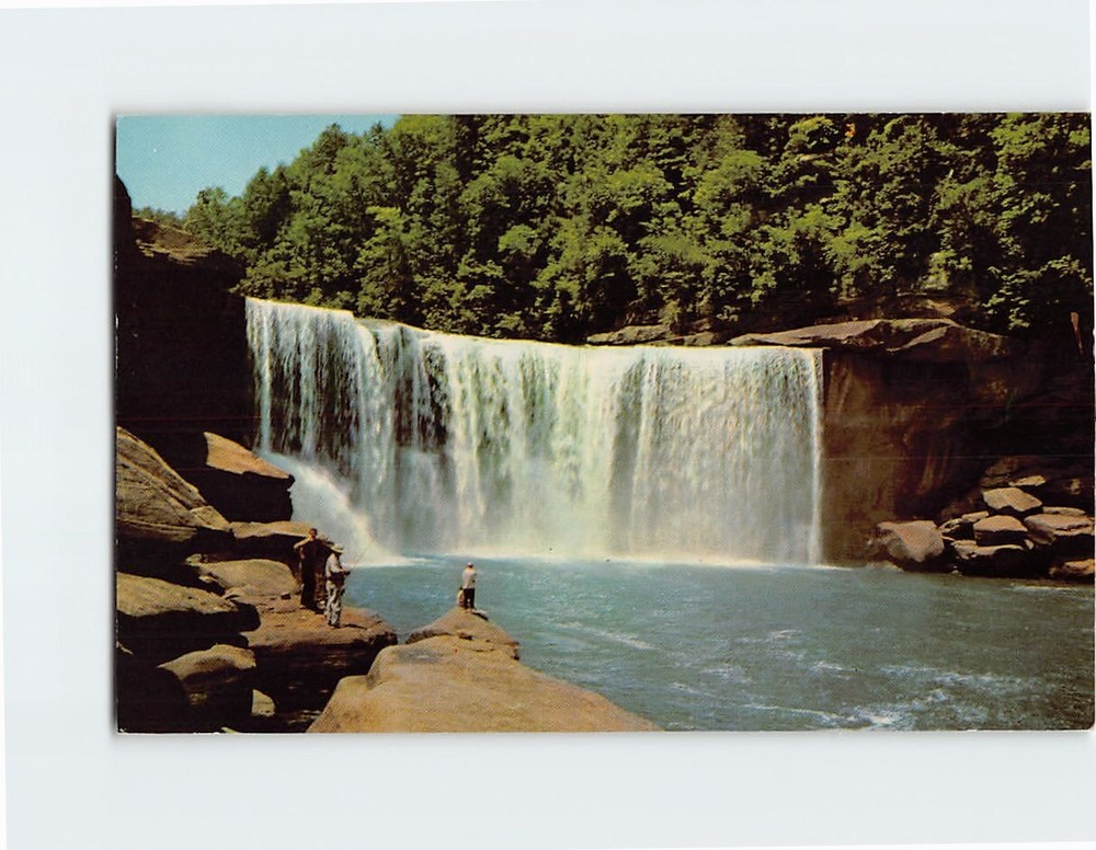 Postcard Cumberland Falls Cumberland Falls State Park Kentucky USA