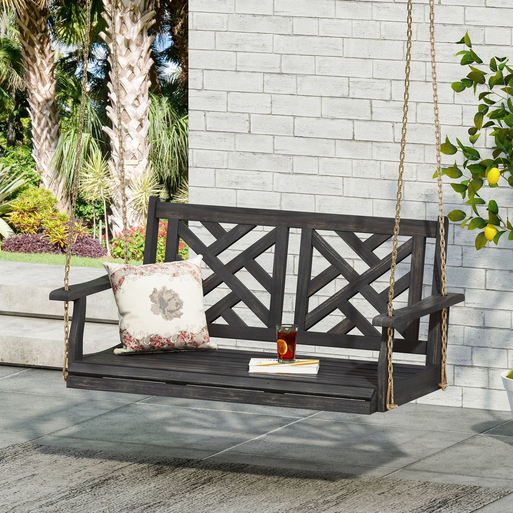 Alejandro Porch Swing: Outdoor Comfort & Relaxing Patio Seating