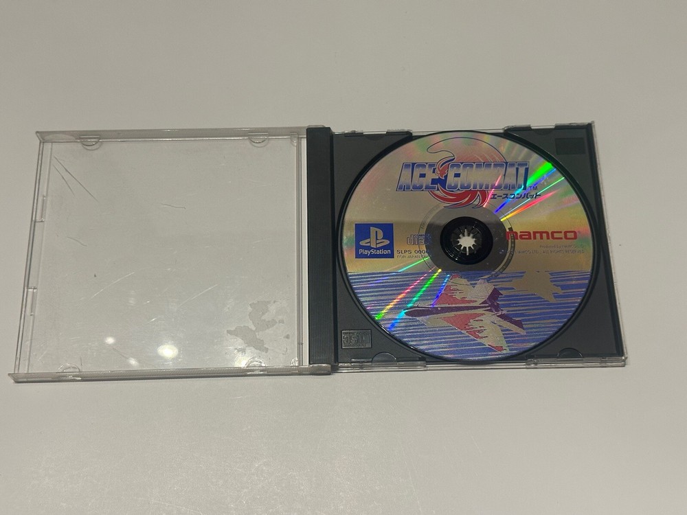 Ace Combat Sony PlayStation PS1 Japan Import US Seller *Tested,Working*-image
