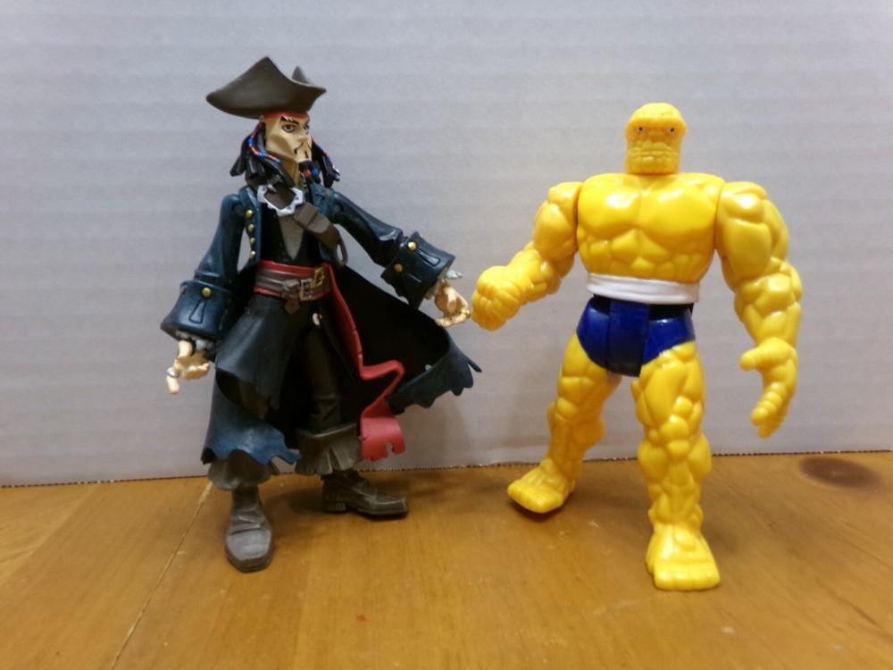 WAT IF? ANIMATED POTC - CAPTAIN JACK SPARROW VS. FANTASTIC FOUR - THE THING