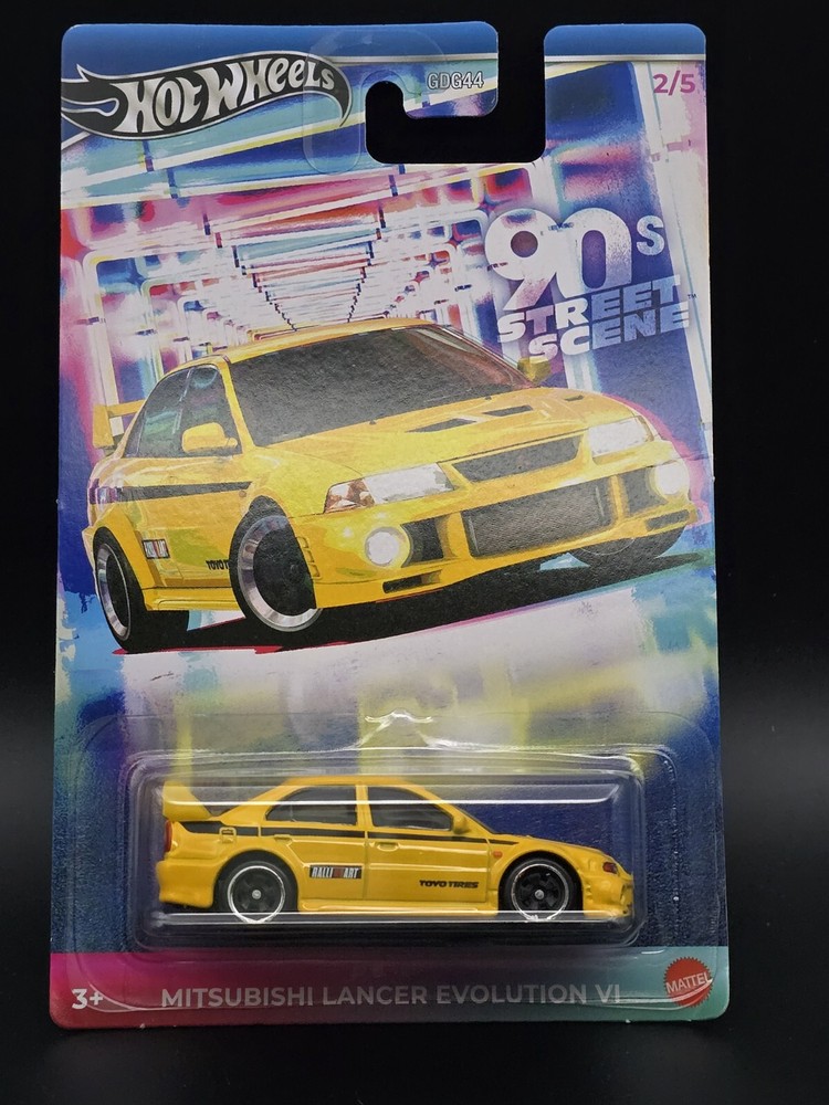 2024 Hot Wheels 90's Street Scene Mitsubishi Lancer Evolution VI HTF