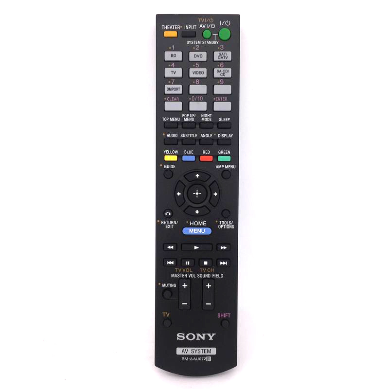 Sony RM-AAU072 Replacement Remote for HT-CT15 Home Theater System  