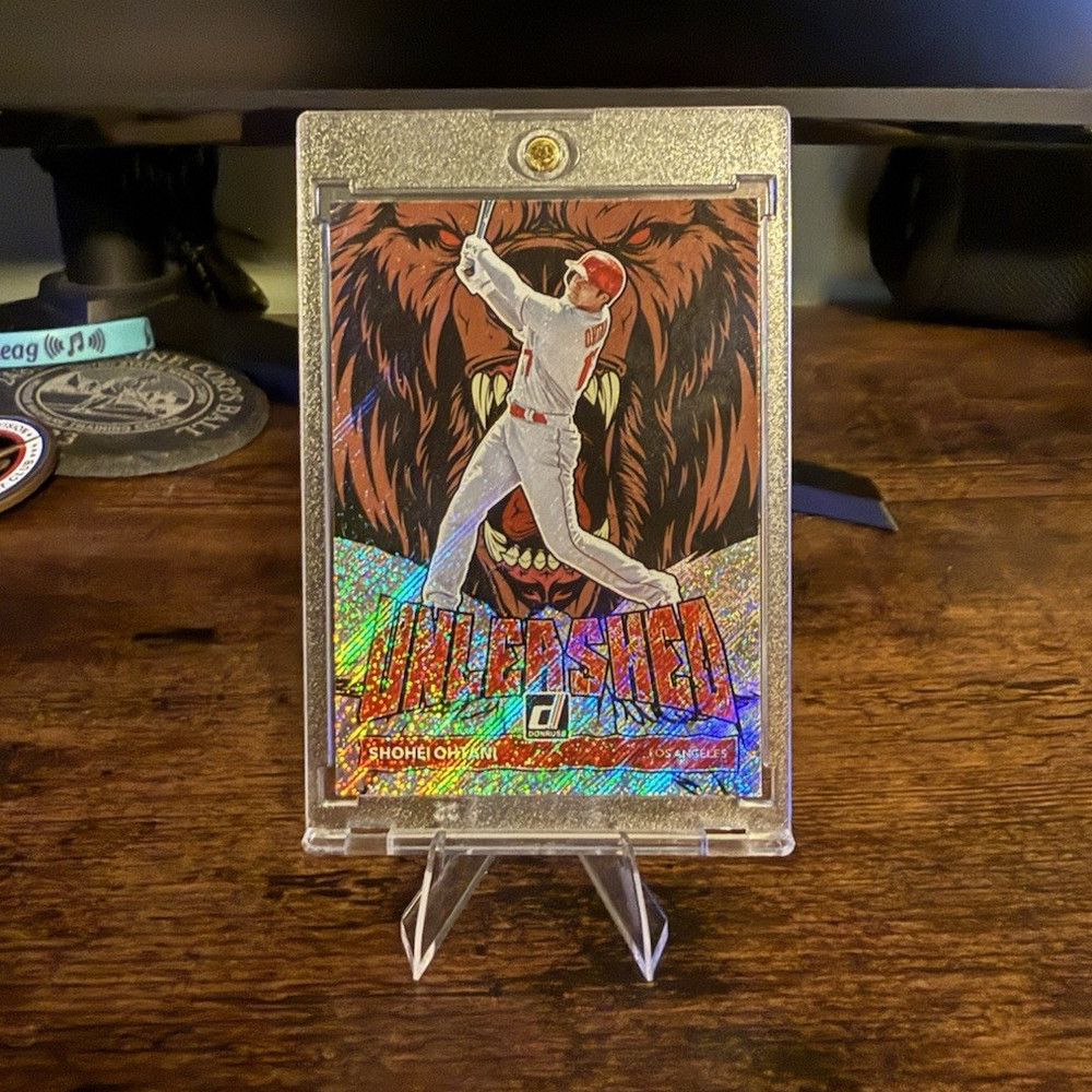 Panini 2022 Donruss Baseball Unleashed UL-6 Shohei Ohtani Angels Insert