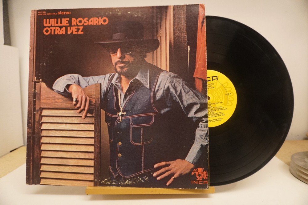 Willie Rosario Latin LP Otra Vez on Inca