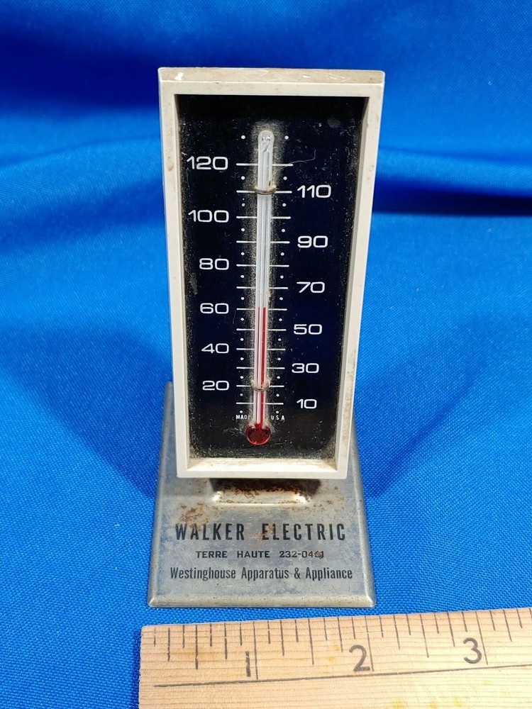 Уокер электрический Вестингауз рекламы термометр прибор радио ТВ Terre