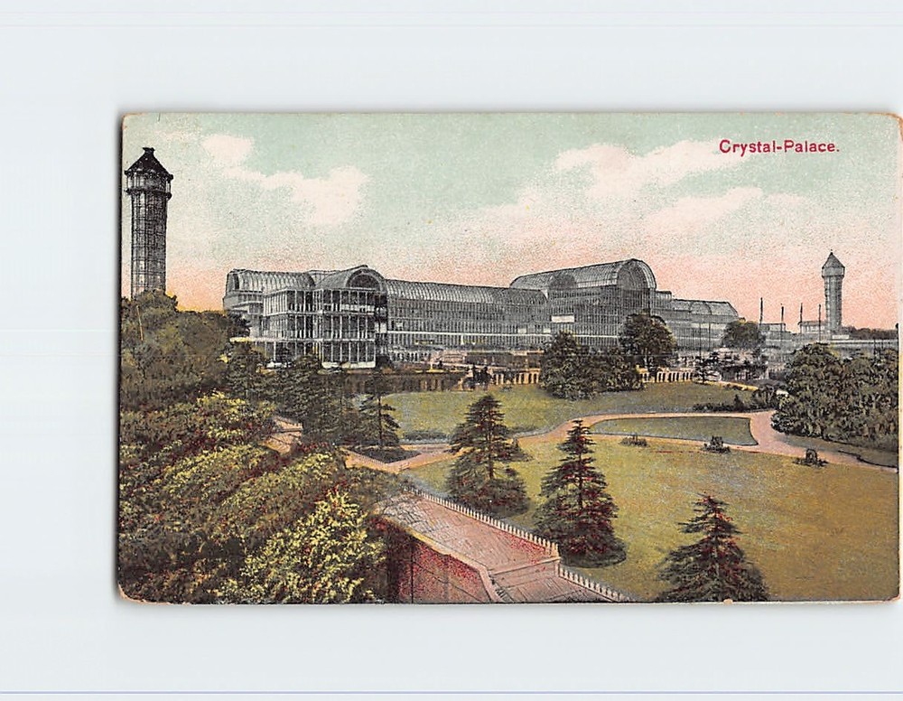 Postcard Crystal Palace Hyde Park London England