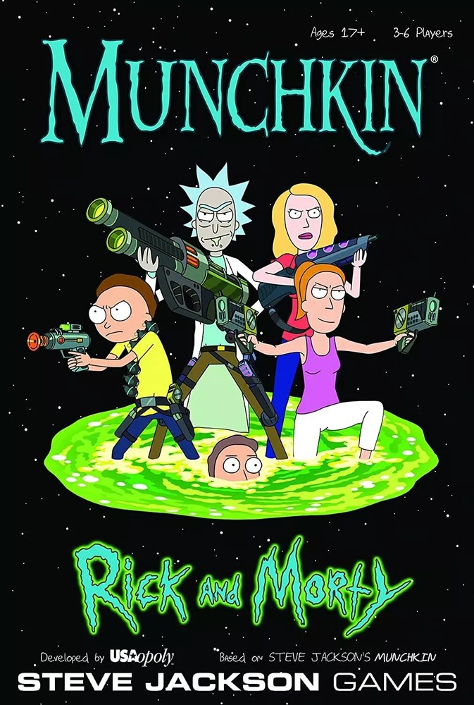 [New] Rick And Morty: Munchkin Card Game - New and Factory Sealed!