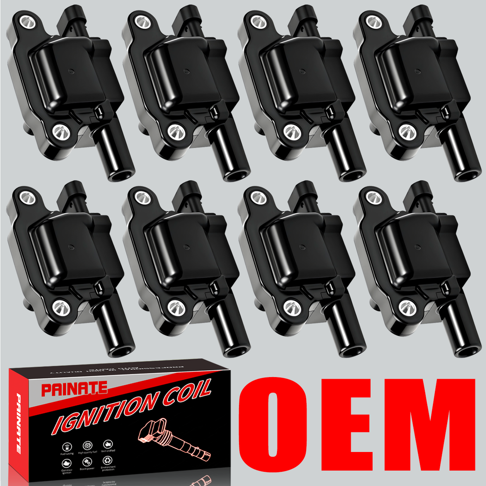 Brand 8X OEM Ignition Coil For Chevy Silverado GMC Yukon 4.8L 5.3L 6.2L V8 UF413
