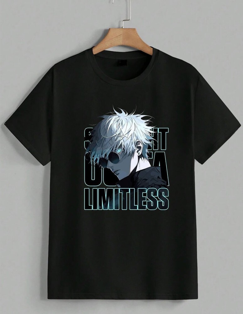 Jujutsu Kaisen Gojo Satoru Anime Manga Limitless Graphic T-Shirt Gift Unisex