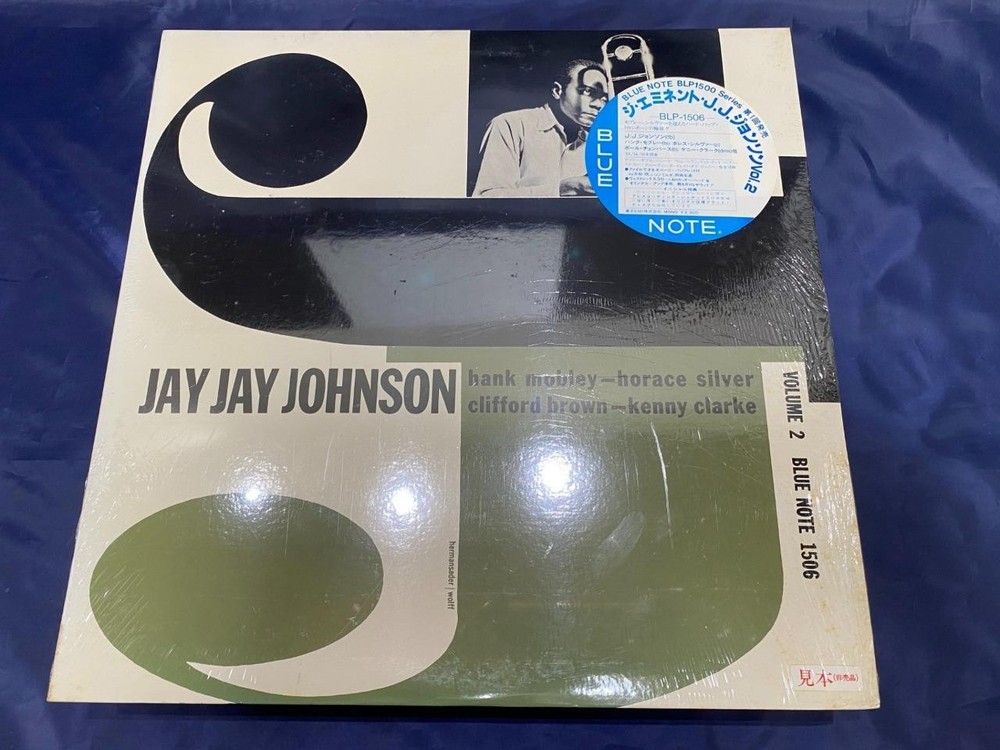 Sealed! J J Johnson Eminent Vol.2 Blue Note Blp 1506 Sticker Shrink Mono Jp Lp