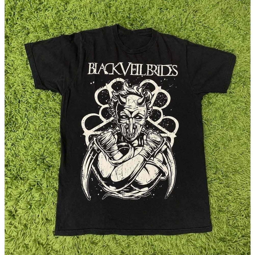 Vintage Black Veil Brides Metal Rock Band Unisex T-Shirt MA161 FREE SHIPPING