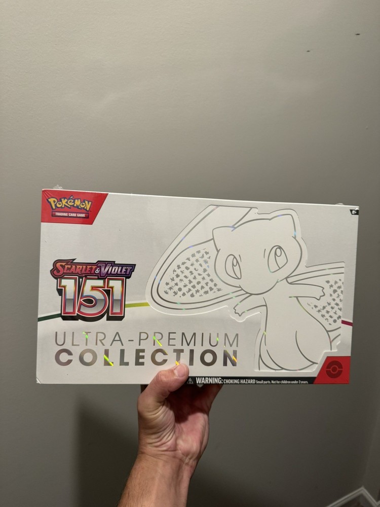 Pokemon 151 UPC Ultra Premium Collection Factory Sealed ships next day