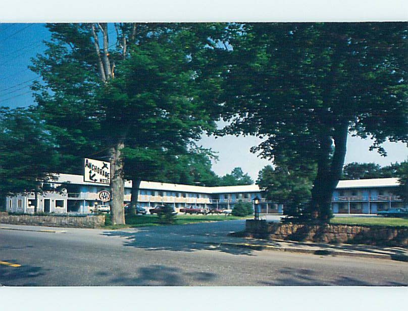 Unused Pre-1980 MOTEL SCENE Bar Harbor Maine ME HJ9954