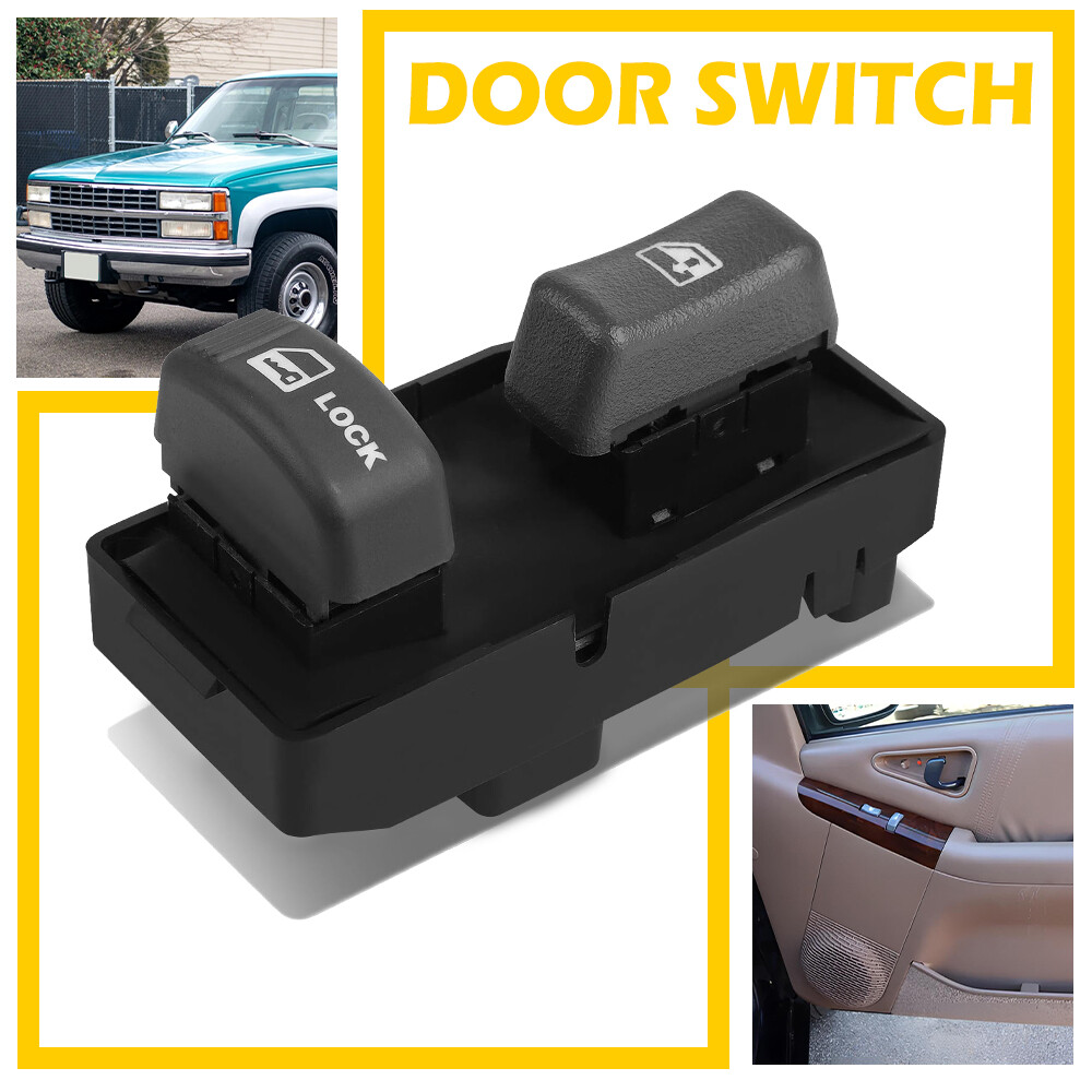 FOR 95-04 CHEVY GMC C/K SONOMA YUKON PASSENGER SIDE MASTER POWER WINDOW SWITCH A