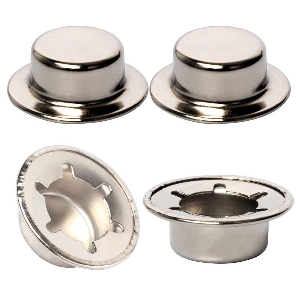 Axle Push Nut 5/8 4 Pack Calvana Zinc Finish