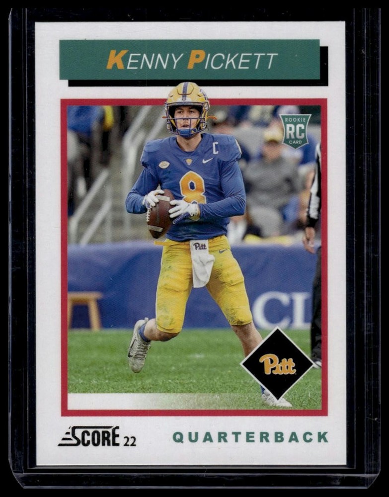 2022 Score Kenny Pickett 1992 Throwback Rookie Card TB1
