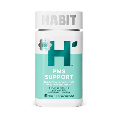 Habit PMS Support Supplement for Women 60 Capsules - Supports Premenstrual Sy...
