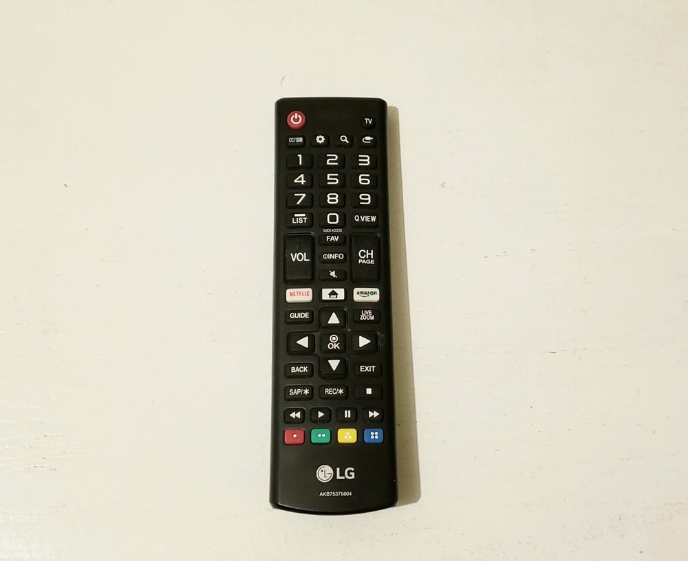 LG LED Smart TV Remote AKB75375604 Tested with Netflix & Amazon