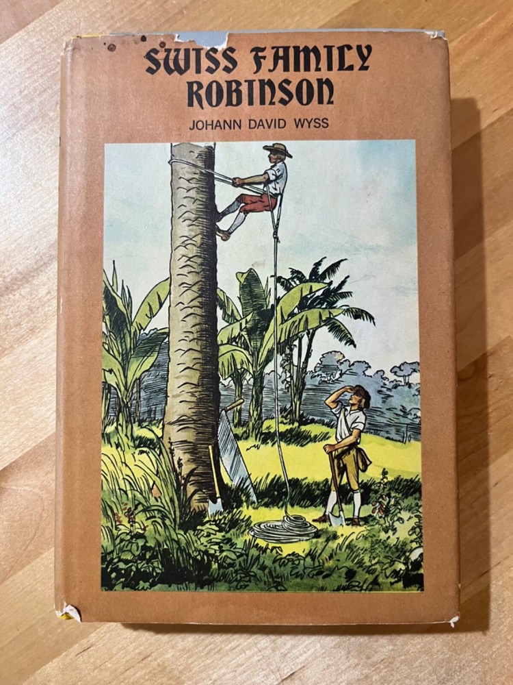 Swiss Family Robinson - Johann David Wyss -Junior Deluxe Editions Hardcover book