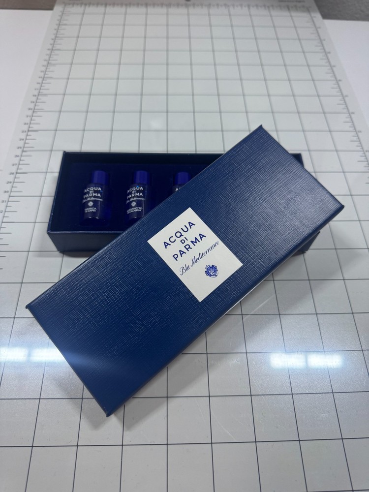 Acqua di Parma Blu Mediterraneo Sample Set 5×5ml EDT – New in Box