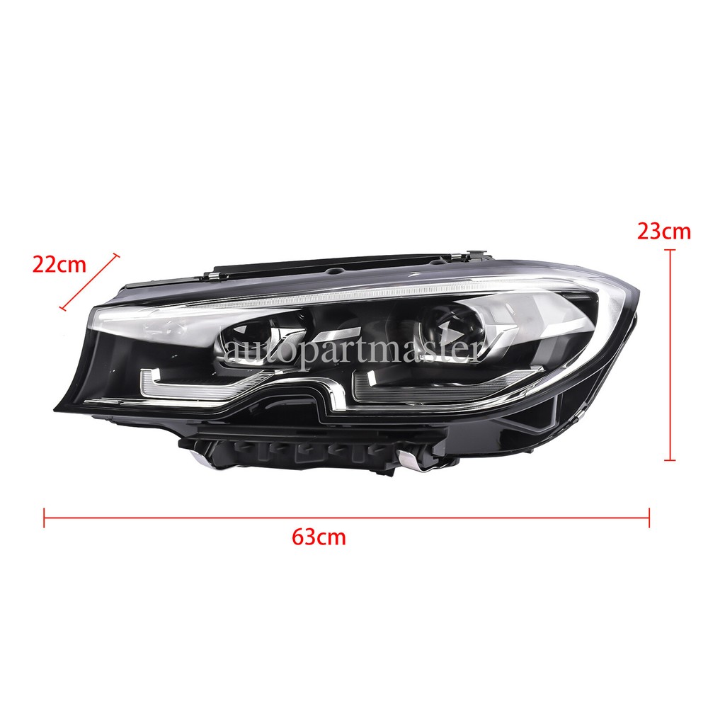 2019-2021 BMW 3 Series G20 G21 G28 Left Driver Side LED Headlight for 330i 320i