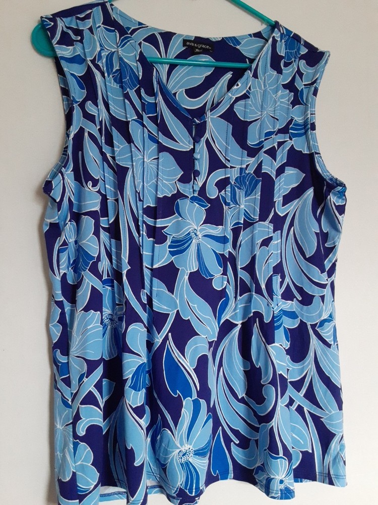 Ava & Grace Sleeveless Top Size Xl