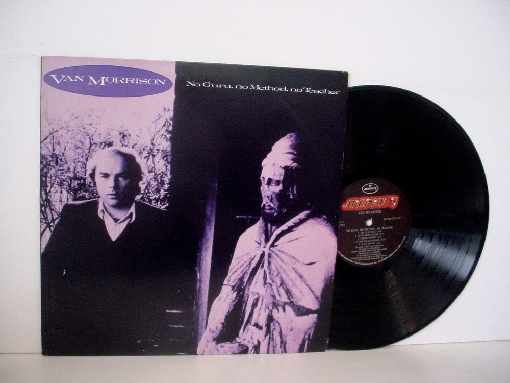 VAN MORRISON No Guru, No Method, No Teacher PROMO 1986 MERCURY Translucent Vinyl