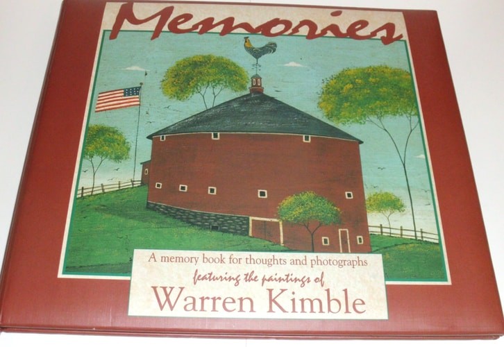 Memories: A Memory Book for Keeping Thoughts and Photographs by Kimble, Warren,
